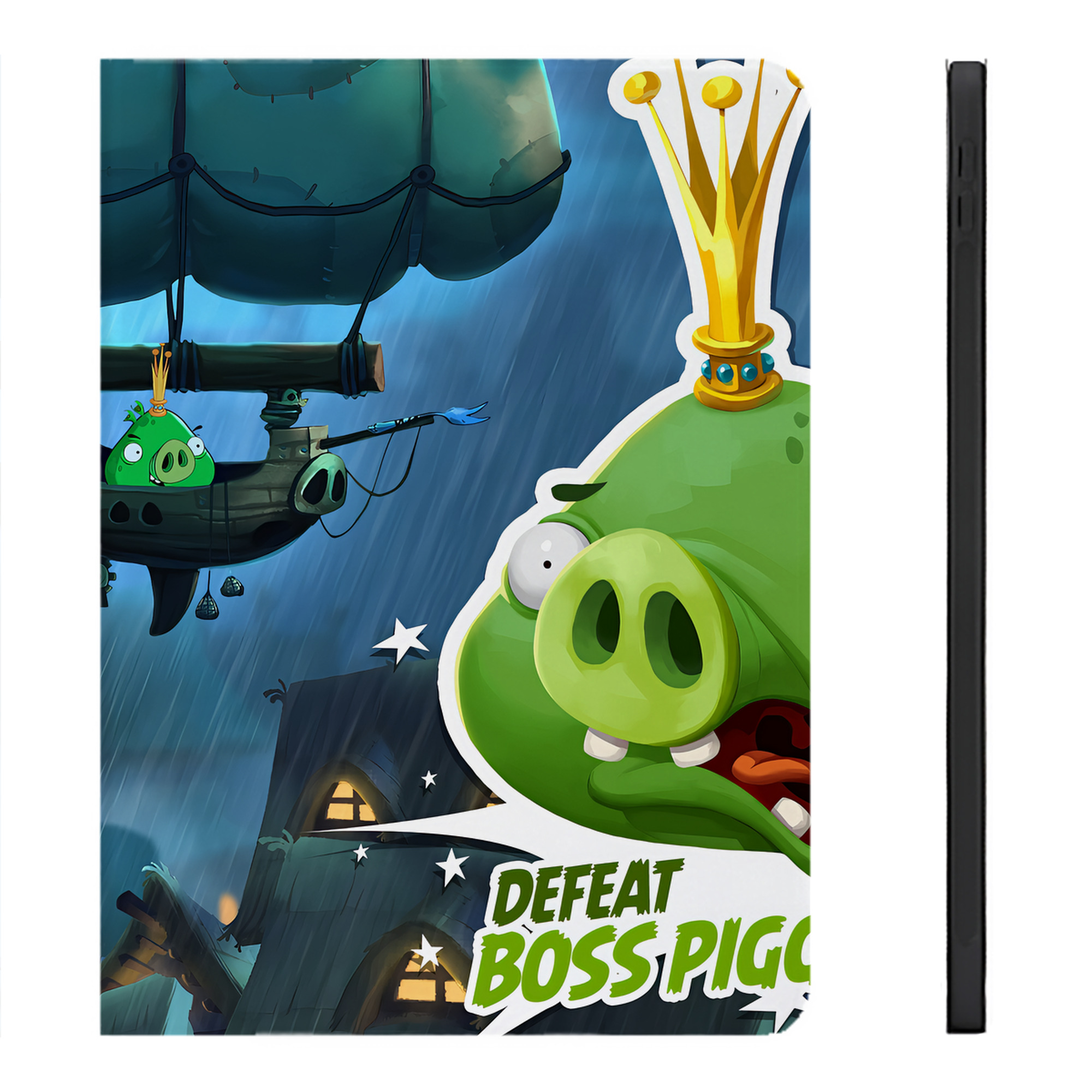 （画像用） Angry Birds アングリーバード IPadケース ペンホルダー付き ブックスタイルデザイン